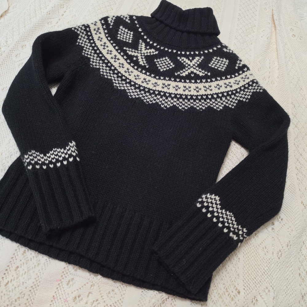 Gap Wool Sweater Turtleneck  Womens Size Small Cozy